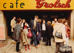gathering for the bus to Antwerp